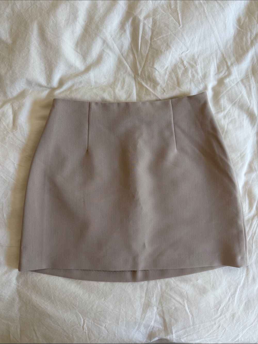 Abercrombie & Fitch Taupe Mini Skirt